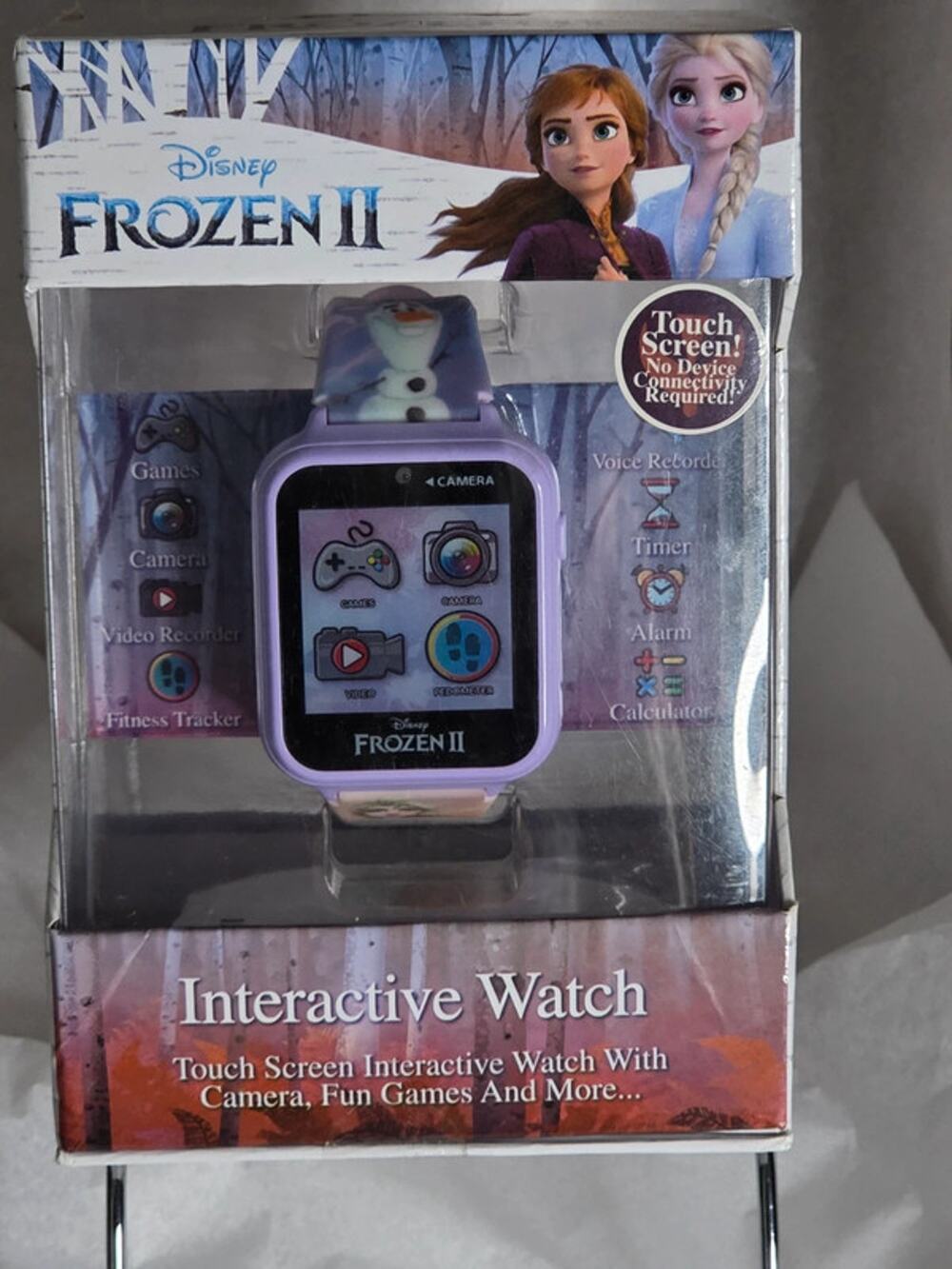 Disney Frozen II Interactive Smartwatch Camera Games Alarm Kids Gift new in box